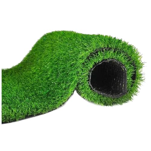 Rotolo di Erba Artificiale - Tappeto in Erba Sintetica Premium per Esterni per balconi, patii e Giardini - Tappeto Verde per Prato (Dimensioni: 50 x 300 cm) per Una Facile Installazione