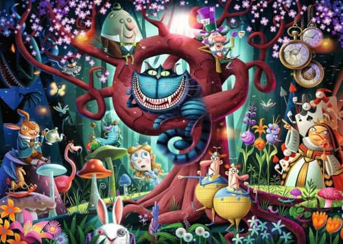 Puzzle Alice en el Paisaje Fantastico 10+ años miniatura 2