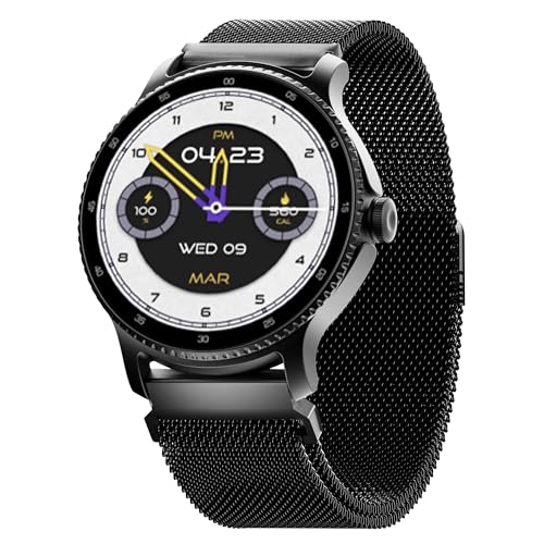 boAt Lunar Discovery – 2026 Edition w/ 1.39" (3.5 cm) HD Display, Bluetooth Calling, Emergency SOS, HR, SpO2 & Sleep Tracking Smart Watch for Men &