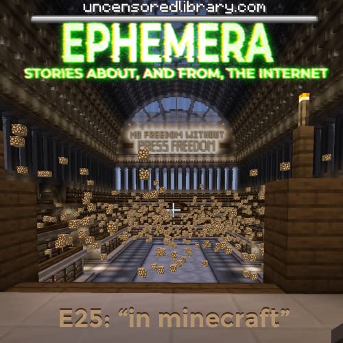 Page de couverture de E25: "in minecraft"