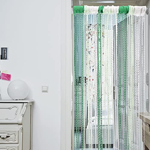 String Curtain Panel, Glitter Door Wall Window Doorways Panel Fly Screen Fringe Room Divider Blinds - Image 4