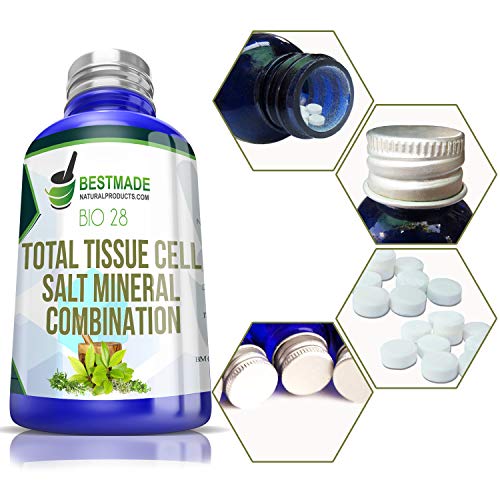 Total Tissue Cell Salt Mineral Combination Bio28, 300 pellets, Helps Your Body Absorb and Use Nutrients, Increases Energy Levels, Improves Sleep Patterns, Restores Overall Health and Vitality - Thumbnail 3