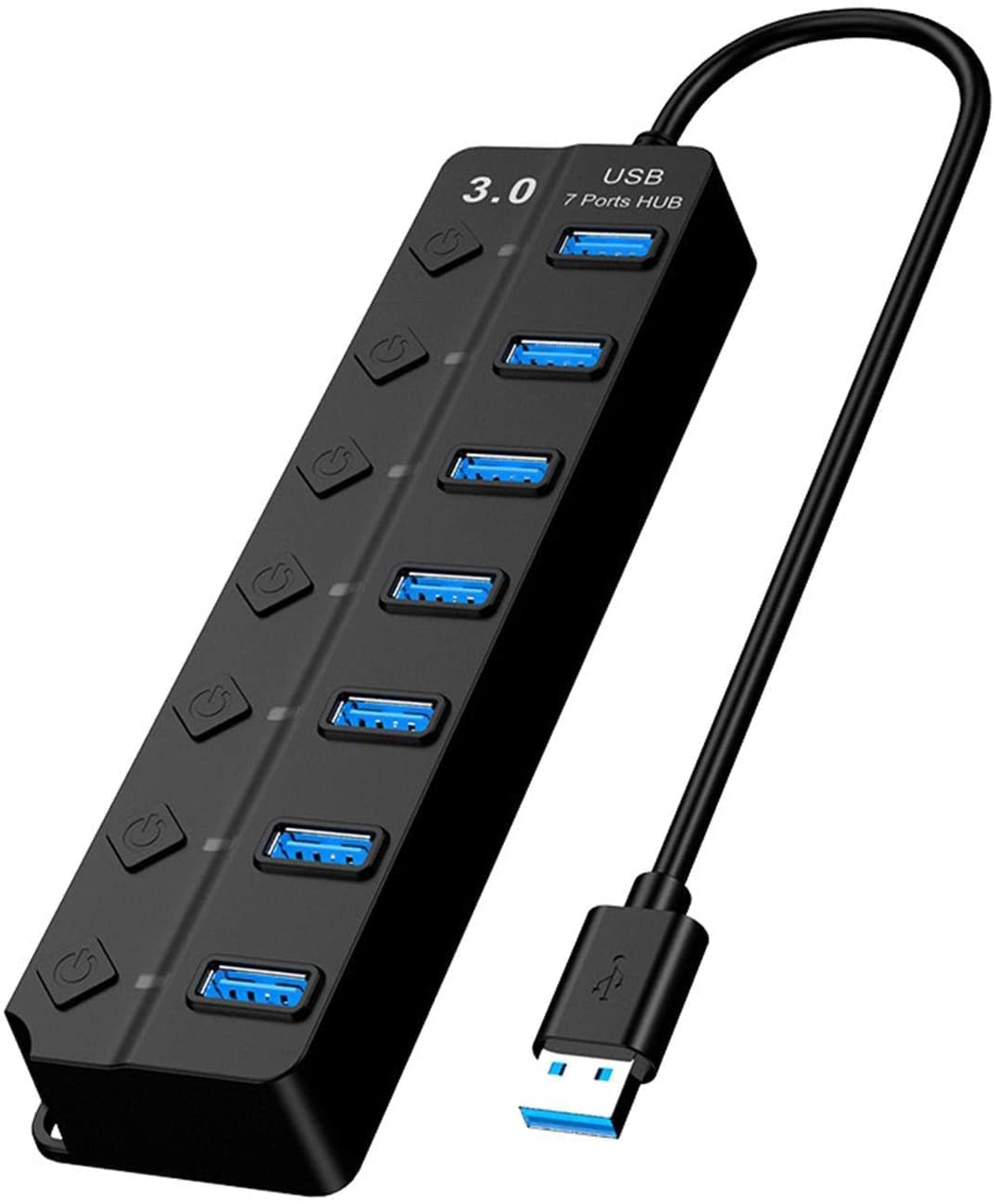 See full amazon price history chart for Storin 7 Ports USB 3.0 Hi-Speed USB Hub with Individual On/Off Switches -Black Storin 7 Ports USB 3.0 Hi-Speed USB Hub with Individual On/Off Switches -Black (B077SYPF9V) Amazon Price History, Amazon Price Tracker