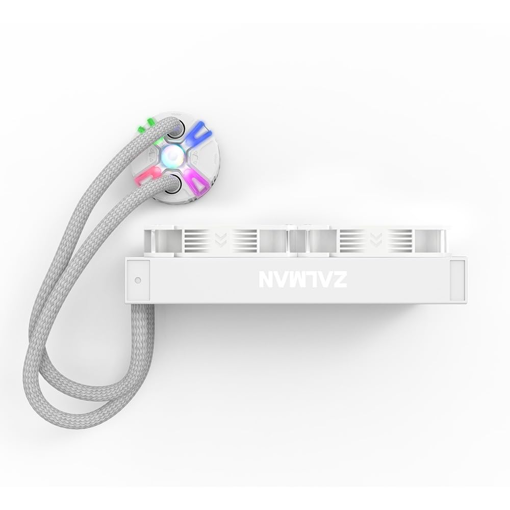 Amazon | ZALMAN Reserator5 Z24 ARGB White 240mm LGA1700/AM5/AM4