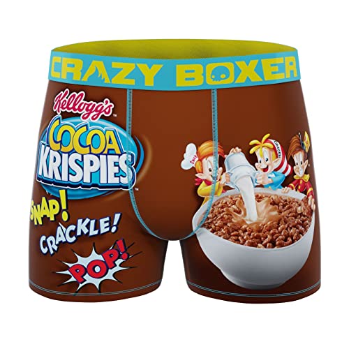 CRAZYBOXER Kellogg's Cocoa Krispies Men's Boxer Briefs
