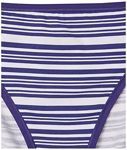 Image of Amazon Essentials Women's Cotton Stretch High-Cut Bikini Panty