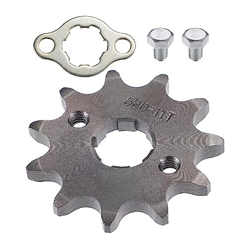 X AUTOHAUX Pignone Moto Anteriore 420 Style 18 Denti - Foro 20mm Per 50cc 70cc 110cc 125cc Pit Bike ATV Quad