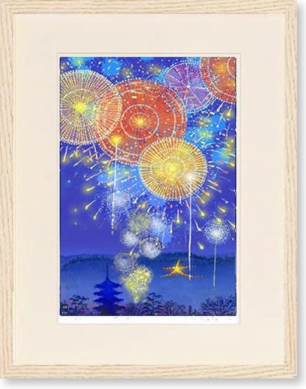 Amazon.co.jp: 絵画 版画 吉岡 浩太郎/シルクスクリーン刷り