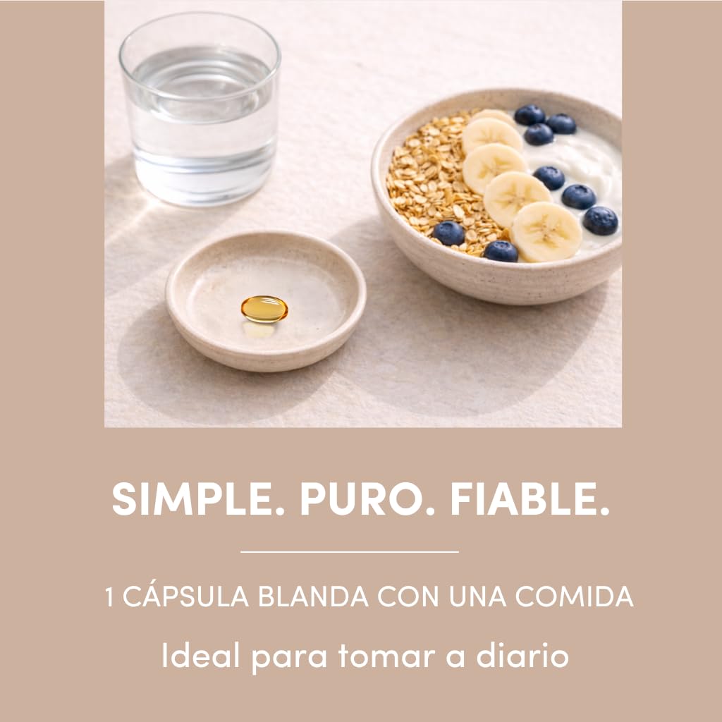 Aceite de Orégano Puro con 86-90% de Carvacrol - Potente Suplemento Digestivo y Antioxidante Natural a Base de Plantas, Vegano, con 108mg de Carvacrol por Perla - 60 Cápsulas Blandas