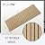TO-TH Wood-Look Acoustic Panel, 4 Pack 47.2” x 23.6” Soundproof Wall Panels, Decorative Sound Absorbers Large Acoustic Panels for Home, Office, Basement, Teak
