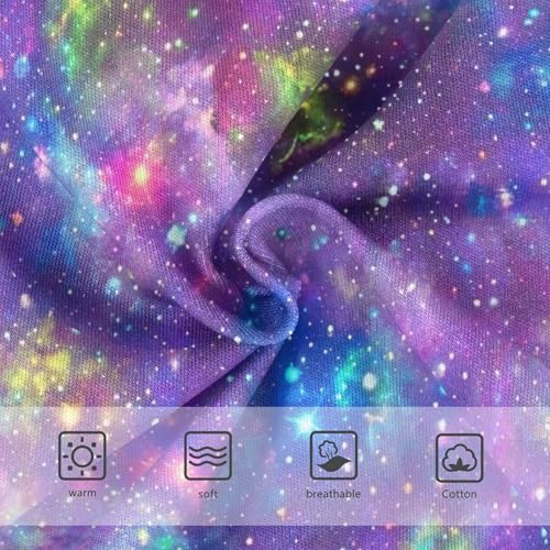 Colorful Toddler Girls Underwear 2t Cotton Cute Panties Girl Colorful Universe Stars Blue Undies Kids Briefs3