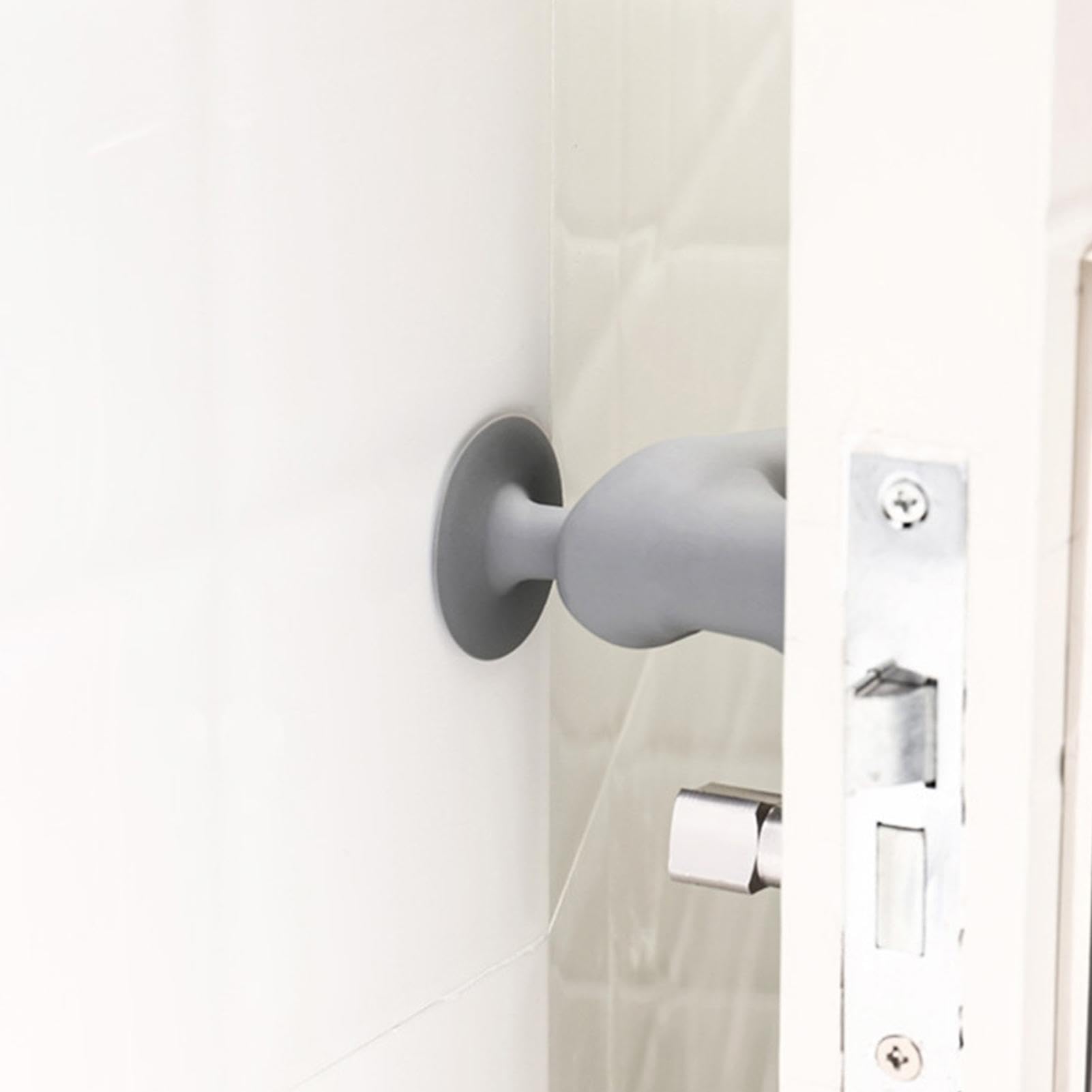 Copri Maniglia Porta In Silicone - Protezione Antiumidità E Anticollisione, Con Ventosa