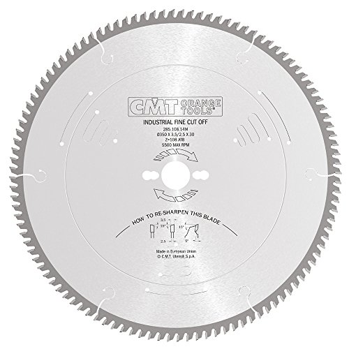 CMT Orange Tools 285,108.14 m-sega Circular 350 x 3.5 x 30 Degrees 15 Z 108 ATB Silent