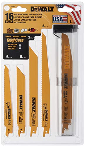 DEWALT 16 Piece Assorted Bi-Metal Rec