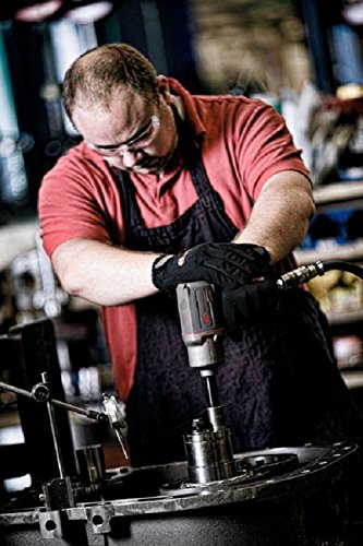 Ingersoll Rand 2235TiMAX 1/2” Drive Air Impact Wrench – Lightweight 4.6 lb Design, Powerful Torque Output Up to 1,350 ft-lbs, Titanium Hammer Case, Max Control, Gray