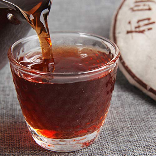 通用 Té hervido Puerh Tea Cake Té Negro Maduro Spring Sea Brown Mountain Palace 357g - Imagen 7