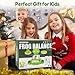 YYDeek 3 in 1 Frog Balance Scale Games, Preschool Learning Activities, Math and Alphabet Learning Toddler Games, Math Manipulatives for Classroom, Montessori Educational Toys for 4 5 6 7 8 Year Old