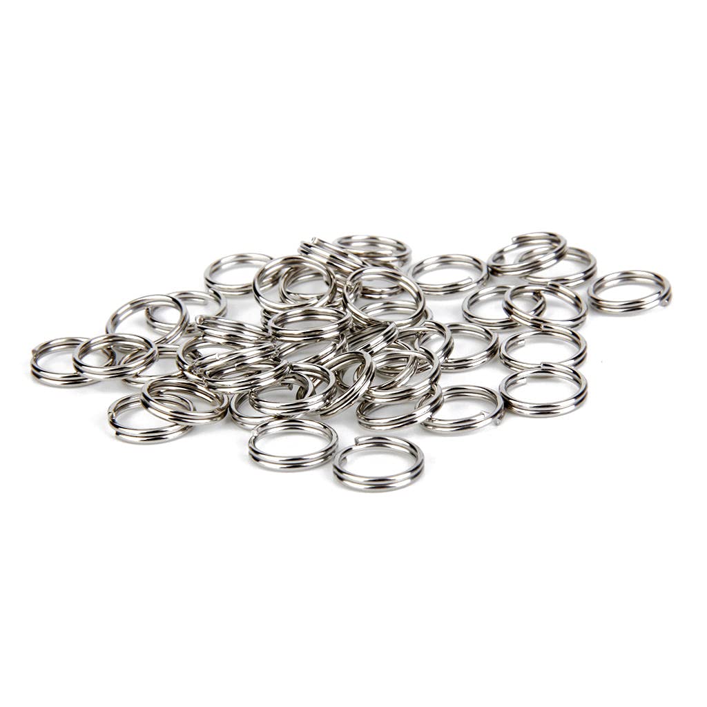 Anneaux Brisés Porte-clés 25 Mm Argent