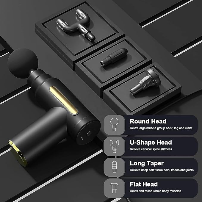 For relief from pain in the whole body, use indie gun massage, rechargeable cordless deep tissue massage machine, house, gym and travel during travel For relief from pain in the whole body, use indie gun massage, rechargeable cordless deep tissue massage machine, house, gym and travel during travel