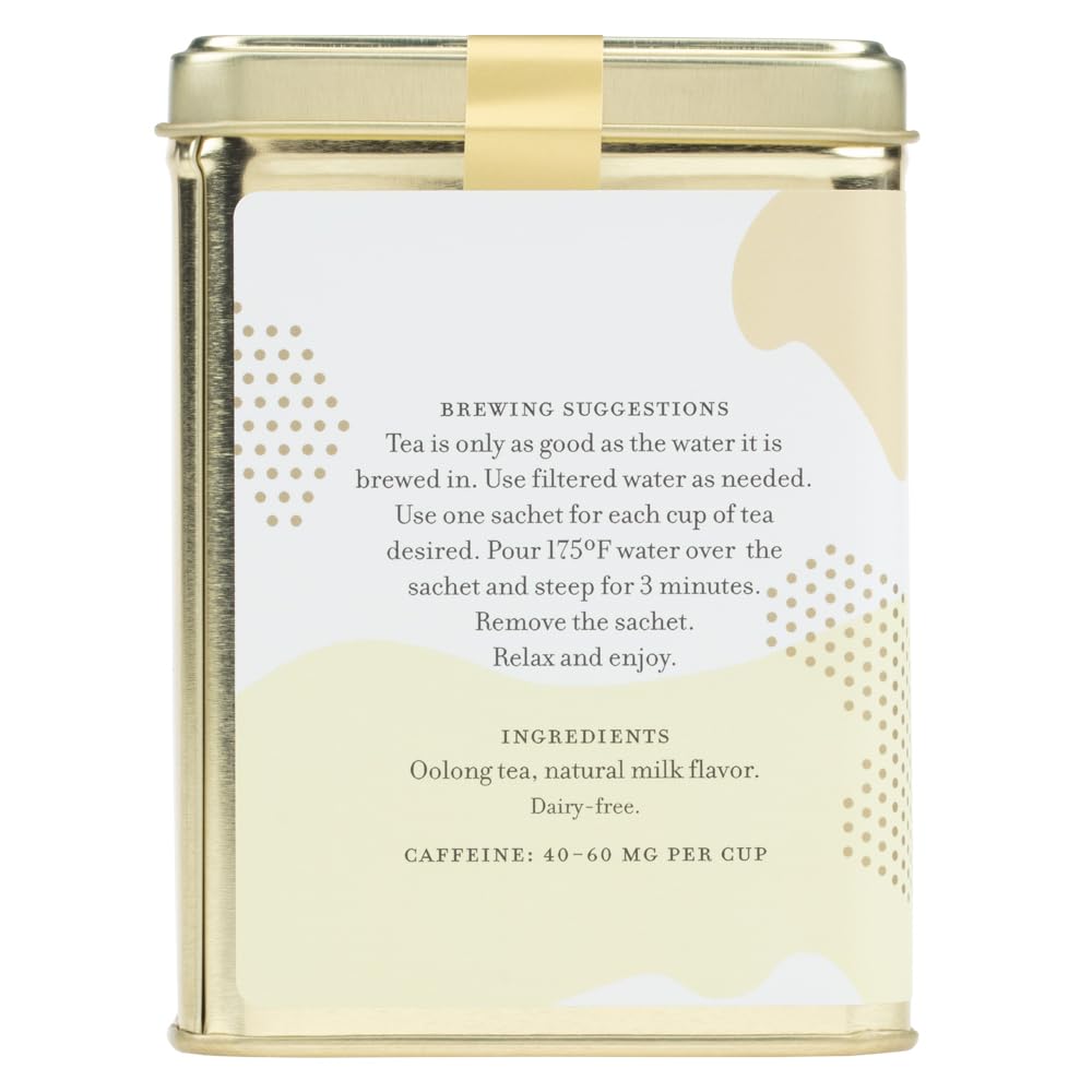 Harney & Sons Milky Oolong Tea, 20 sobres en lata