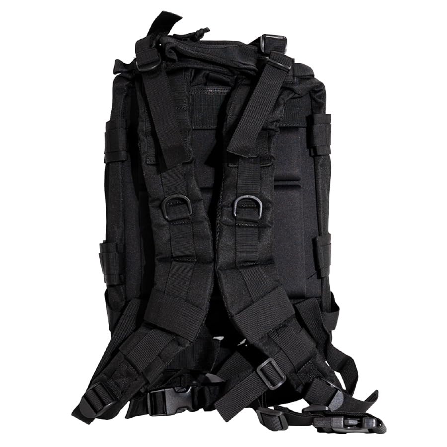 ECOMMUR Zaino grande per accessori | Accessorio borsa da caccia con velcro nero. Per uomo Cacciatore, Pesca, Escursionismo, Attività all'aria aperta