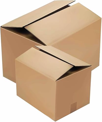 Miniatura 2 de Cajas de mudanza medianas de 18 x 14 x 12  Cajas de envío medianas 20 unidades para cajas de cartón corrugado