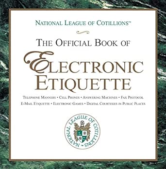 The Official Book of Electronic Etiquette book cover