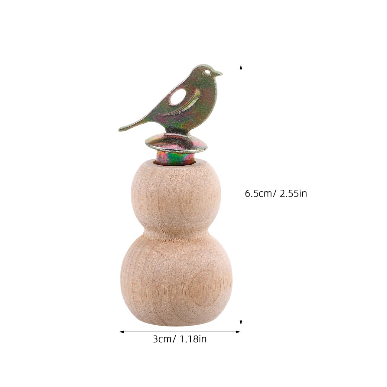 Gatuida Creative Hand Twist Bird Whistle for Realistic Bird Call Imitation Portable Musical Instrument for Nature Learning and Party Favors Unique Gourd - Image 4