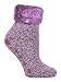 Heat Holders - Lounge Thermal Non Slip Bed Socks With Grip for Women 8 Colours (HHL05)