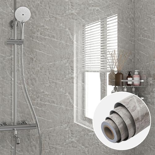 ByteRunning Paneles de Pared con diseño de mármol,Pegatinas de Azulejos Autoadhesivos Impermeable,Pegatinas de Pared PVC,Paneles Decorativos De Pared Y Techos,para Muro Y Techos,Fondos De TV,Oficina