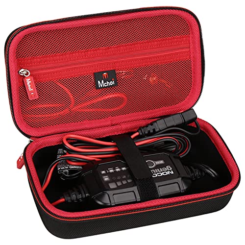Mchoi Hard Portable Case Compatible with NOCO GENIUS5, 5A Fully-Automatic Smart Charger, Case Only