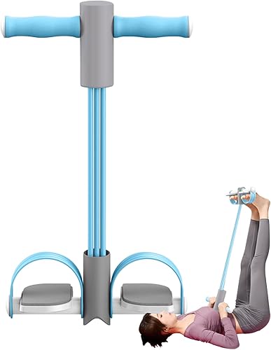 Miniatura 7 de Elastic Sit Up Pull Rope - TPE Fitness Pedal Resistance Bands, Portable Multifunctional Exercise Gear, Yoga Strength Training, Abdominal Waist Arm