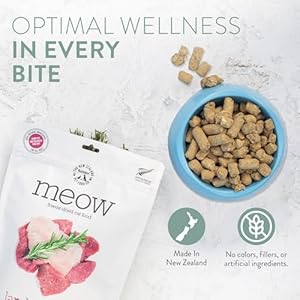 The-New-Zealand-Natural-Pet-Food-Co-MEOW-Freeze-Dried-Cat-Food-Duck-Recipe-High-Protein-Use-as-a-Complete-Diet-Topper-Mixer-or-as-Cat-Treats-All-Life-Stages-99-oz - Cucciolini Doodles   The-New-Zealand-Natural-Pet-Food-Co-MEOW-Freeze-Dried-Cat-Food-Duck-Recipe-High-Protein-Use-as-a-Complete-Diet-Topper-Mixer-or-as-Cat-Treats-All-Life-Stages-99-oz