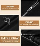 Gotoly Women Chest Binder Bustiers FTM Transgender Zip Up Tomboy Tank Top Sport Corset Breathable Half Binder Bra