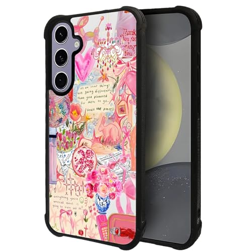 Coque antidérapante Samsung S24 S25 protection angles rose - 2