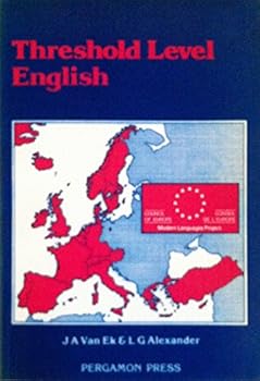 Paperback Threshold Level English (Council of Europe Modern Languages Project) Book