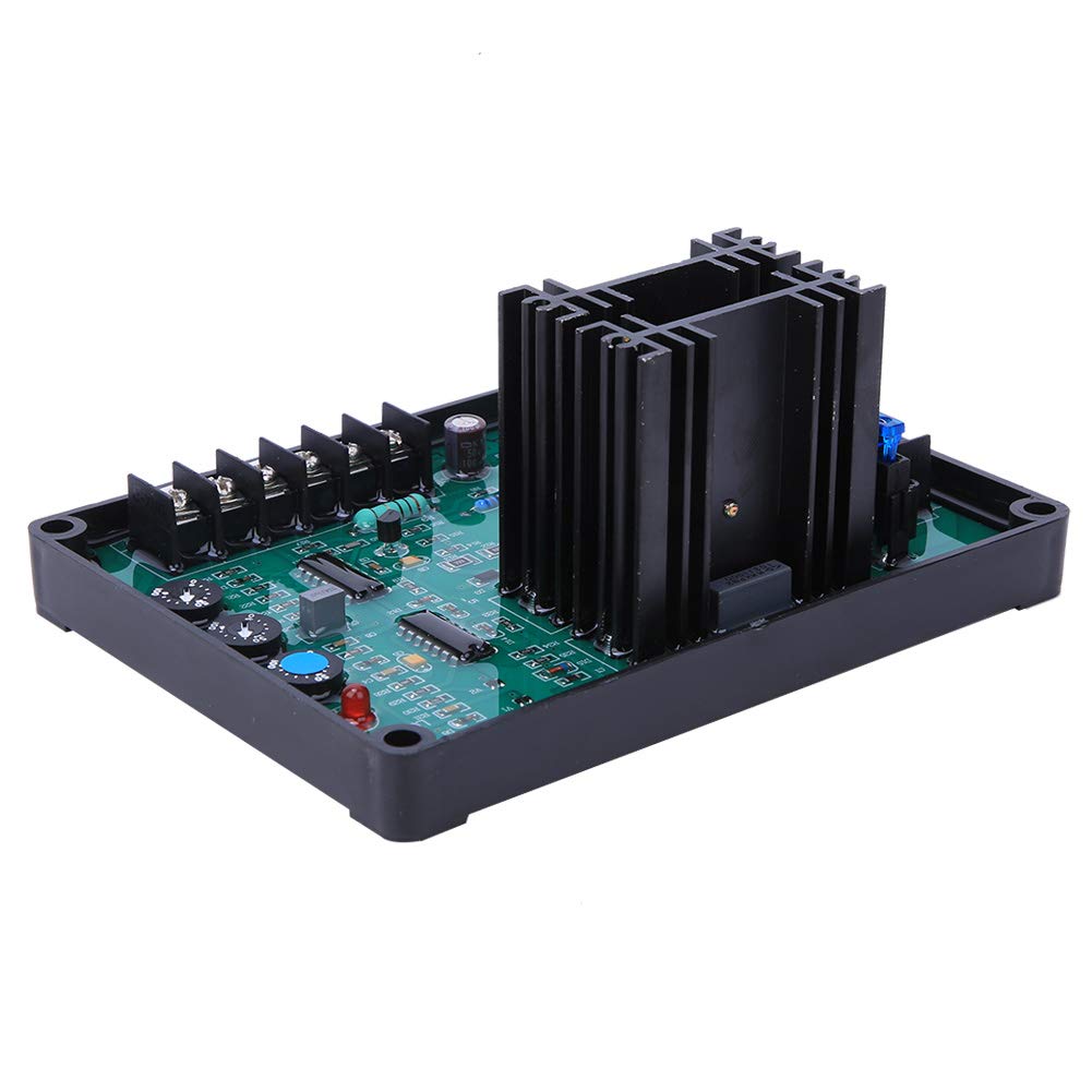 flexman Regulador de Voltaje Automático GAVR~15B, Regulador de Voltaje AVR de 170~264V CA 50/60Hz, Repuestos de Generador Sin Escobillas