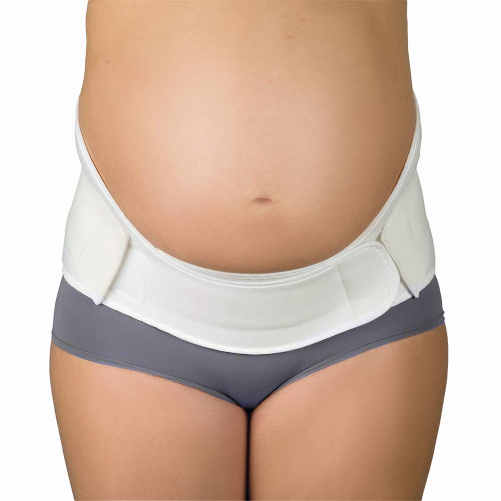 ELANEE Stützgürtel für Schwangere, entlastet die Rücken- und Beckenbodenmuskulatur, gegen Rückenschmerzen (Größe M), Bauchgurt nach Geburt, Bauchgurt Schwangerschaft (752-V1))