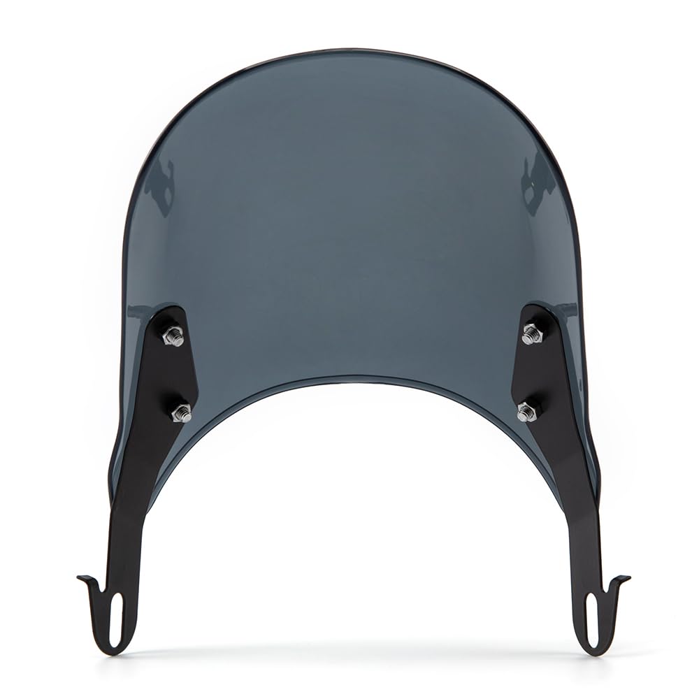 Parabrisas Deflector de Viento Universal para Moto 5 '' - 7 '' Faro delantero (Gris)