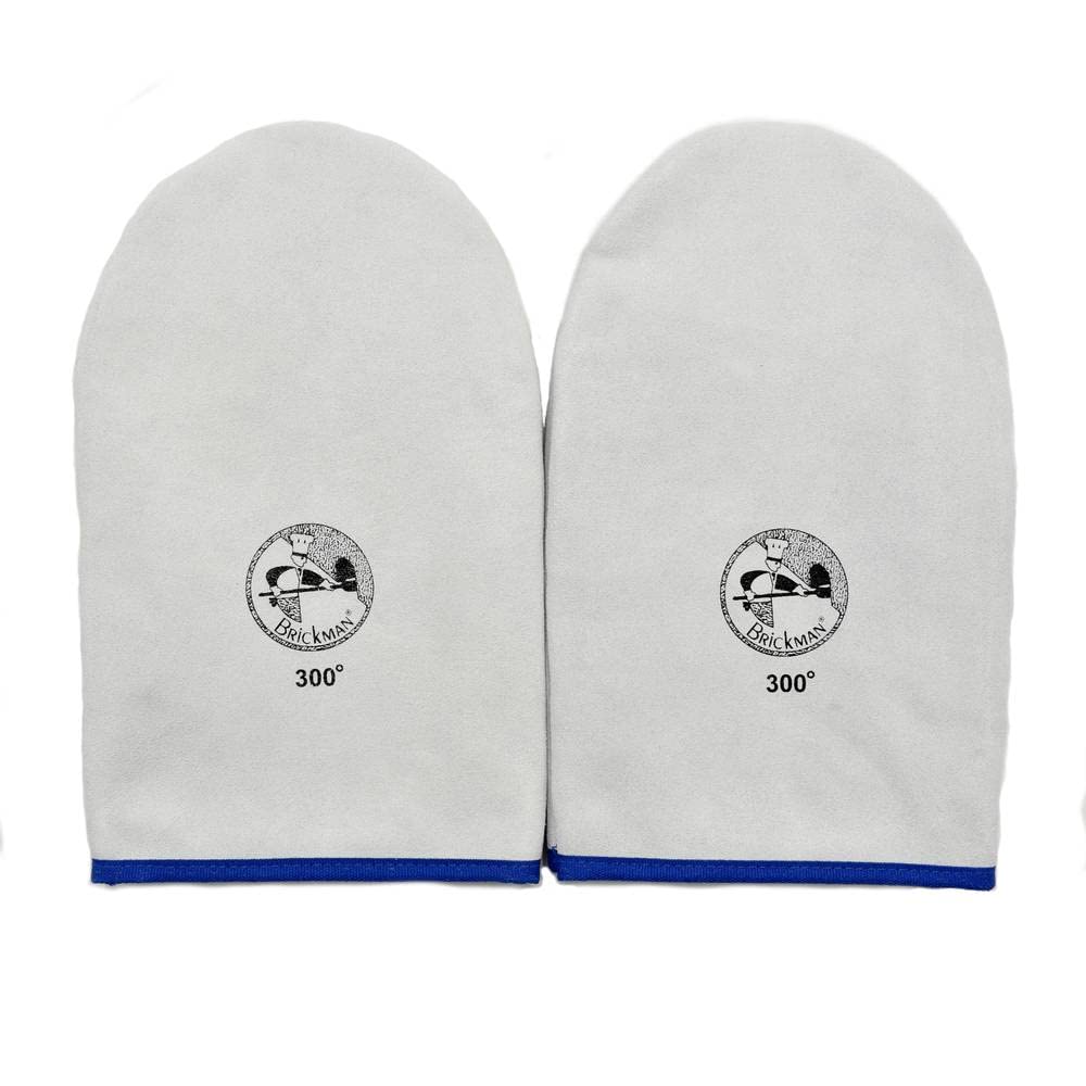 Gants de four sans pouce professionnel en cuir de 300°C