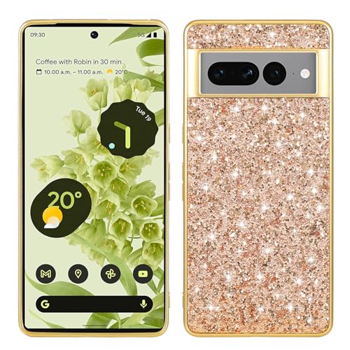 NICEHOLI Google Pixel 8A 用 ケース キラキラ 韓国 プレミアム 透明 ケース フルカバー スマホケース バックカバー ファッション かわいい 軽量 ソフトシリコン 人気 透明 スマホケース 耐衝撃 落下防止 Google Pixe