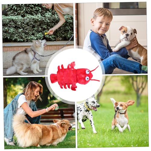 Disfraz de langosta para perros XS rojo miniatura 5