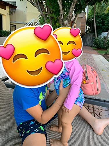 Uideazone Baby Toddler Girl Swimsuit Rashguard Swimwear Upf 50+ Long Sleeve One-Piece Beach Sunsuit 6-12 Months #TOP2