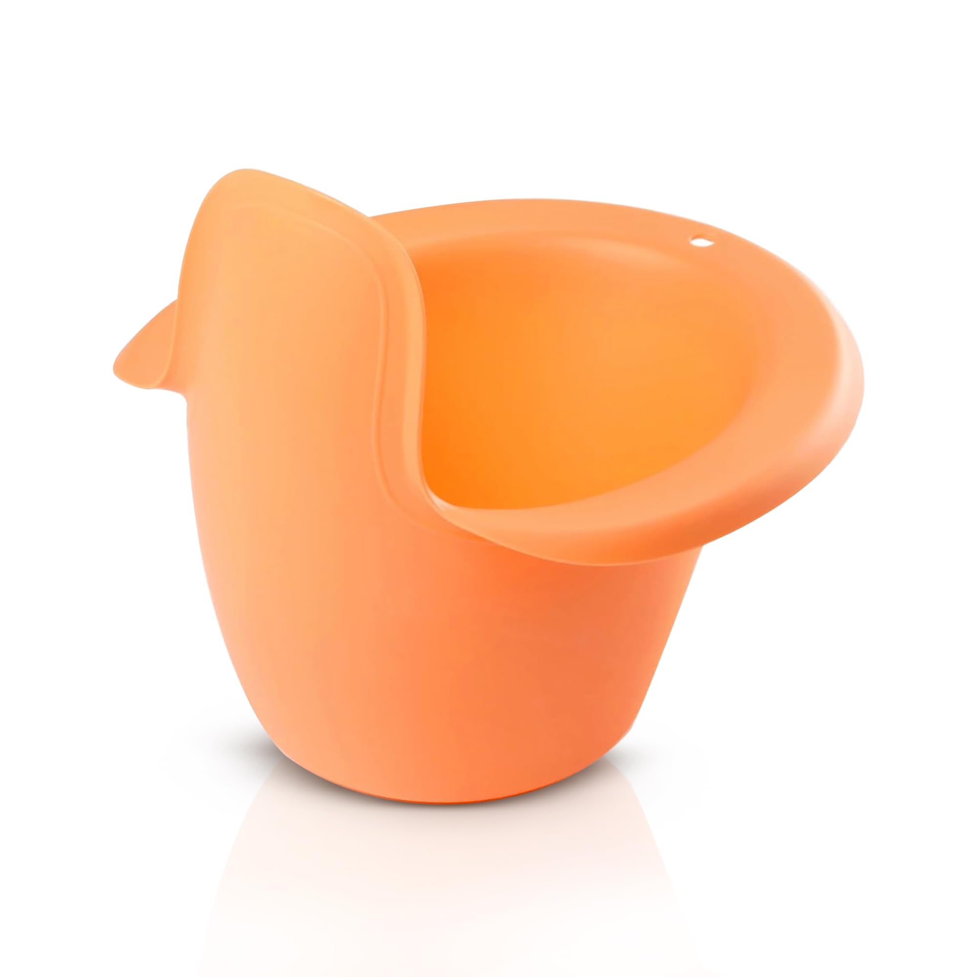 Easypisi Baby-Töpfchen zum Abhalten (Pfirsich), Windelfrei, Babytopf WC/Klo, mobiles Jungen/Mädchen Kindertöpfchen bis 1 Jahr, Baby Zubehör, Made in Germany
