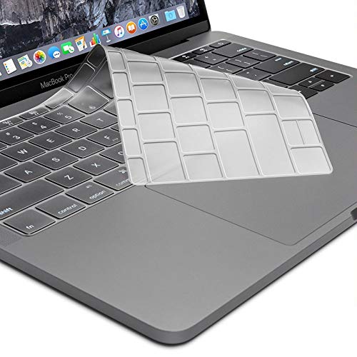 MXVOLT Keyboard Protector for MacBook Pro 13-inch A1708 (2016,2017 Model with USB C) Without Touch Bar, No Touch Bar (Transparent) (B08L6YXP79) Amazon Price History, Amazon Price Tracker
