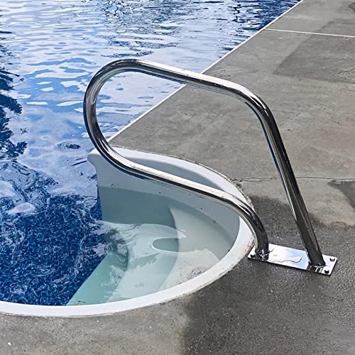 Main courante de piscine à fixation rapide pour escalier de bassin