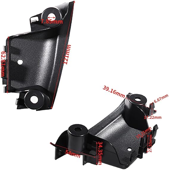 Interior Door Handle Compatible with Peugeot 107 Toyota Aygo Citroen C1 2005-2009 Inner Door Handle Bracket Right Driver Side