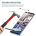 AILIBOTE Glass Screen Protector for Samsung Galaxy S9,[2 Pack]3D Curved Tempered Glass, Dot Matrix with Easy Installation Tray, Case Friendly(Black)