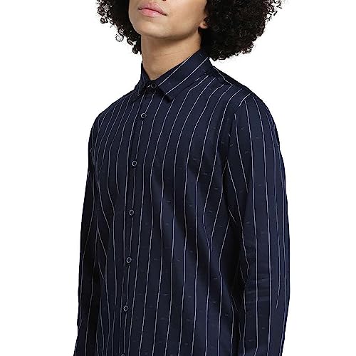 Image of Jack & Jones Men's Striped Slim Fit Shirt