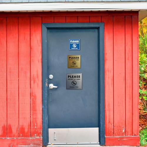 Panneau mural pour zone d'attente dore brosse carré grand format L